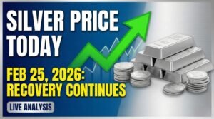Silver Price Today: ₹2.85-2.90L/kg — Recovery from ₹2.68L Low Continues