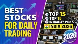 Best Stocks for Daily Trading India 2026: Top 15 Intraday Picks