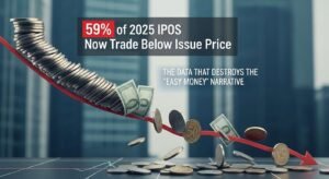 The Myth of IPO Profit: Why 59% of 2025 IPOs Now Trade Below Issue Price