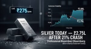 Silver Price Today India: ₹2.75L/kg Feb 24, 2026 — Recovery After Crash