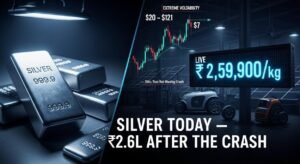 Silver Price Today Feb 18, 2026: ₹2.6L Per Kg Live Rate