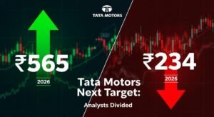 Tata Motors Next Target 2026: ₹565 or ₹234? Analysts Divided
