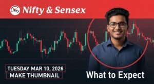 Nifty & Sensex Tuesday Mar 10, 2026: After Monday’s Bloodbath at 23,800