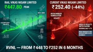 RVNL Share Price Crash