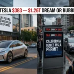 Tesla Stock Price March 2026